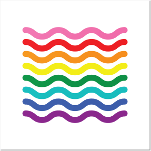 Pride Waves Posters and Art